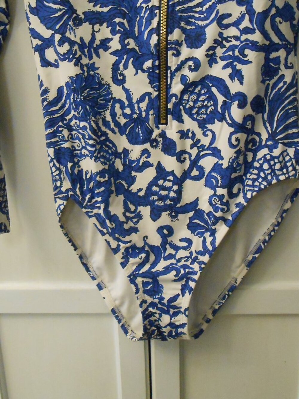 Lilly Pulitzer Long Sleeve One Piece Swim Suit - Picture 4 of 6